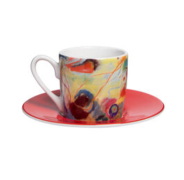 Wassily Kandinsky Study for Composition VII espresso cup & saucer